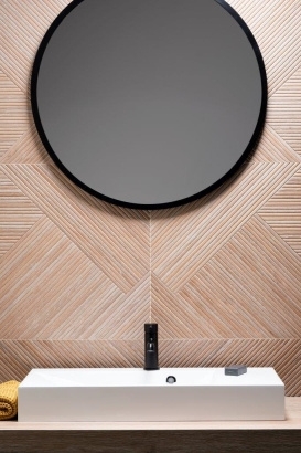 KFA Moza Black bateria umywalkowa stojąca, czarna + click clack 5032-815-81