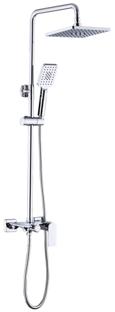 Valvex zestaw natryskowy z wylewką wannową Loft, chrom 2456320