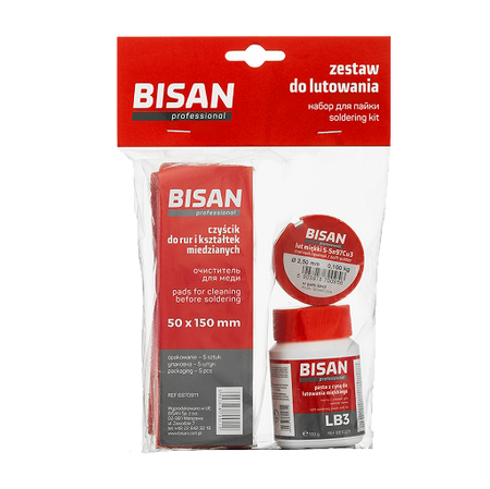 Bisan zestaw do lutowania miękkiego B870900