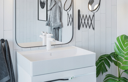 KFA bateria umywalkowa stojąca Angelit biała 4722-815-40