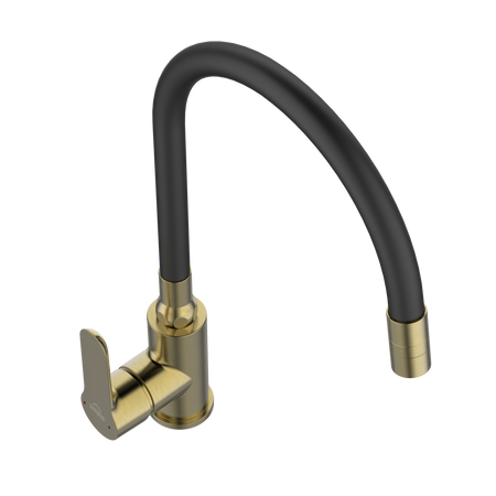 Invena bateria kuchenna Ksanti Plus, złoto szczotkowane BZ-37-009-L