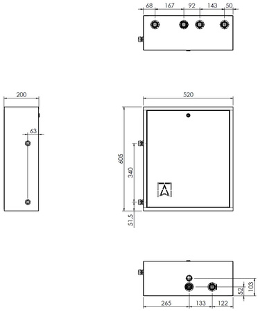 Afriso moduł hydrauliczny AMB 760 do pomp ciepła typu monoblok, przyłącza G1" 7676000