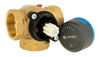 Afriso zawór mieszający 3-drogowy obrotowy ARV 385 Vario ProClick + siłownik elektryczny ARM 343 ProClick, DN32, Rp1 1/4", Kvs 7,5-19 1338554