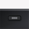 Franke ukryty przelew Color Line typu Slim, czarny mat 112.0734.738