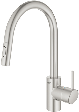 Grohe bateria zlewozmywakowa Concetto, stal nierdzewna 31483DC2