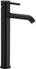 KFA Moza Black bateria umywalkowa stojąca nablatowa czarna + click clack 5032-612-81