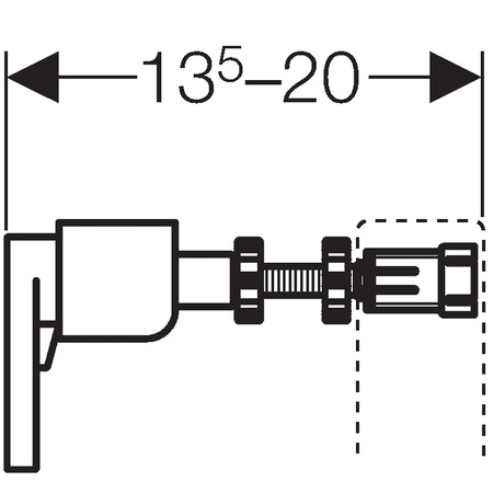 Geberit duofix - wsporniki do mocowania WC 111.815.00.1