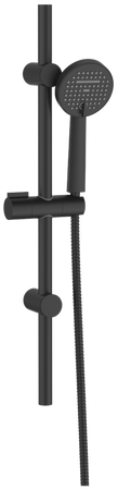 Invena zestaw natryskowy na drążku Kalitea, czarny AU-72-Z04-V