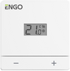 Engo regulator temperatury, 24V, dobowy, natynkowy, biały EASY-24W