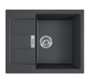 Franke zlewozmywak jednokomorowy Sirius 2.0 S2D 611-62 onyx tectonite 143.0618.665