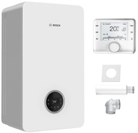 Bosch pakiet kocioł gazowy kondensacyjny dwufunkcyjny Condens GC2300iW24C + regulator CW400 + zestaw w szacht AZB 616/1 8734100645