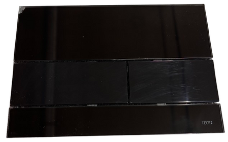 WYPRZEDAŻ: Tece TECEsquare - przycisk szkło czarne, przyciski czarne 9240809
