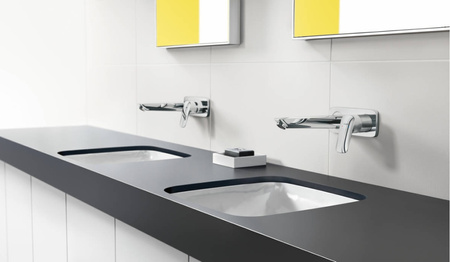 Hansgrohe bateria umywalkowa Logis 70 ścienna 195mm chrom 71220000