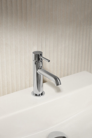 KFA bateria umywalkowa stojąca Moza Mini (25 mm), chrom + click clack 5032-835-00