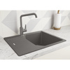 Franke bateria kuchenna ze stałą wylewką Urban, kamienny szary 115.0595.069