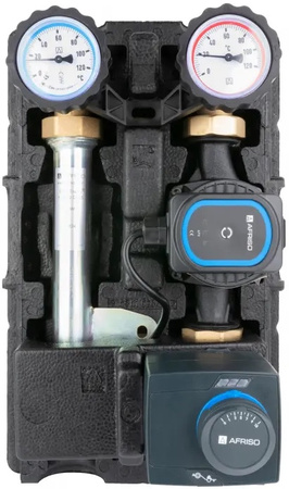 Afriso grupa pompowa PrimoTherm K 180-2 DN25, pompa AFRISO APH, zawór mieszający ARV Kvs 12, siłownik ARM 343 ProClick 7781320