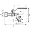 Ferro zawór kulowy czerpalny 3/8" z metalową złączką F-COMFORT KCN10