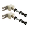 Zestaw 3w1 stelaż podtynkowy do WC Geberit Duofix Concept z przyciskiem Sigma 01 (czarny) + mata S091