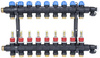 Afriso rozdzielacz ProCalida EF1 K 9 obiegów grzewczych, G1", 0,2÷1,6 l/min 81269