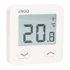 Engo regulator temperatury, MODBUS, 230V, internetowy, podtynkowy, Wi-Fi, biały E10-MBUSW