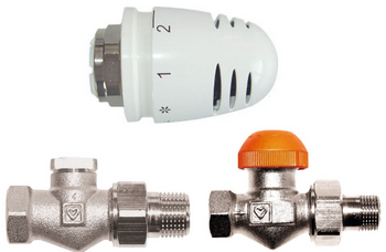 Herz zestaw prosty przyłączeniowy do grzejnika 1/2" V762371