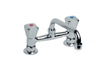 KFA bateria umywalkowa stojąca 2-otw. STANDARD L160 uchwyt czworokątny 301-310-00