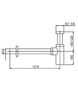 KFA syfon butelkowy PREMIUM CLASS chromowany 600-003-00