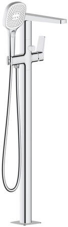 KFA bateria wannowa wolnostojąca Malaga, chrom 4525-510-00