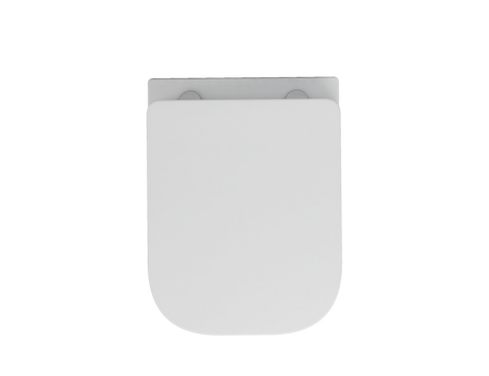 Invena miska WC bezkołnierzowa PAROS z deską wolnoopadającą CE-90-001-W