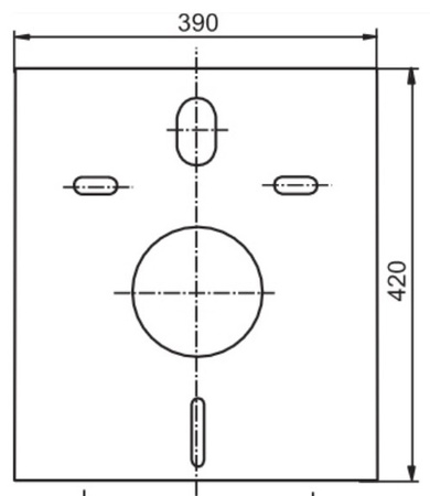 Zestaw Duofix Concept stelaż podtynkowy Geberit do WC z przyciskiem Sigma 01 chrom błyszczący + miska WC z deską Lavita S010