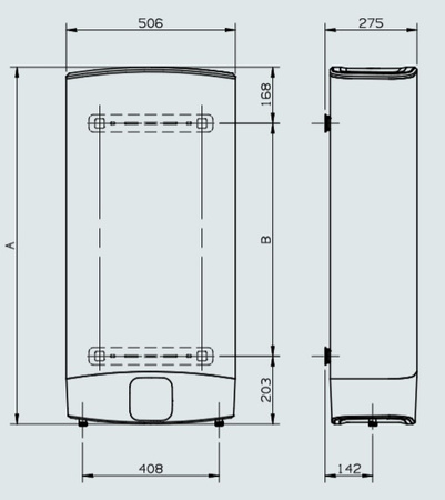Ariston elektryczny pojemnościowy podgrzewacz wody VELIS WI-FI 50 3626323