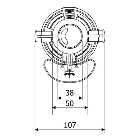 KK-POL tuleja do zaworów spustowych ZSD BIS, chrom ZSD/012
