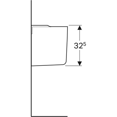 Geberit półpostument Selnova 500.329.01.7
