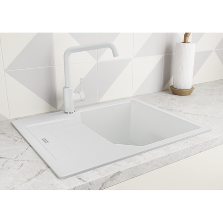 Franke bateria kuchenna ze stałą wylewką Urban, biały polarny 115.0595.068
