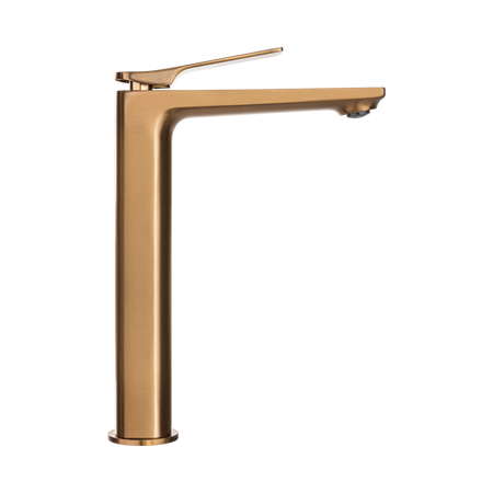 Invena bateria umywalkowa wysoka Neri Plus, miedź BU-P1-W14-L