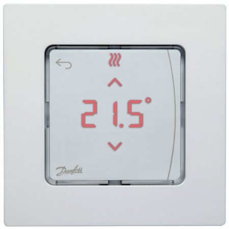 Danfoss termostat pokojowy z wyświetlaczem Icon, 86x86 088U1015