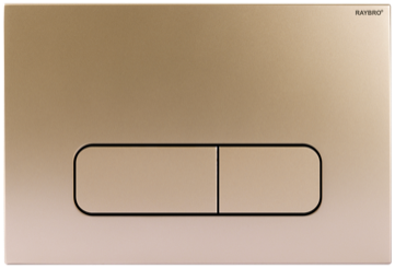 Zestaw stelaż podtynkowy Geberit UP100 do WC z przyciskiem Mocha bronze gold + miska WC Sofi Slim z deską Lavita S228