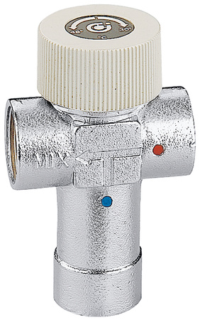 Caleffi regulowany termostatyczny zawór mieszający GW 3/4" 520540