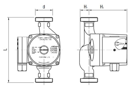 Perfexim pompa obiegowa do wody pitnej CRS25/40 31-254-0000-000