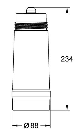 Grohe filtr z węglem aktywnym Grohe Blue 40547001