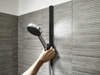Hansgrohe panel ścienny 50 cm, czarny matowy 27902670