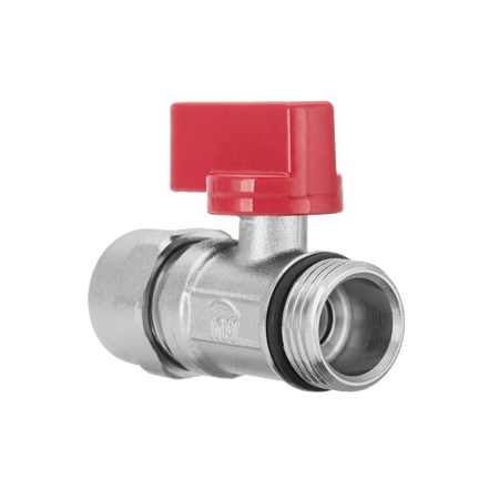 Invena zawór kulowy MINI PROV z dławikiem ze złączką pex 1/2"x1/2" ZK-57-C15-C