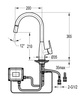 KFA bateria kuchenna TAURI -TOUCH ME chrom 6723-915-00