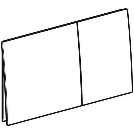 Geberit przycisk Sigma 70, czarny chrom 115.622.QD.1