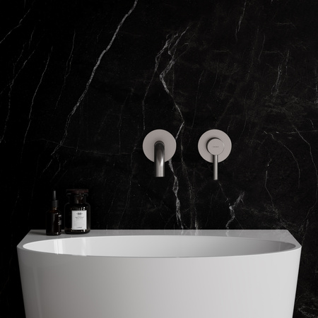 Omnires bateria umywalkowa podtynkowa Y nikiel Y1215HNI