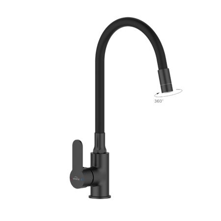 Invena bateria kuchenna Ksanti, czarny BZ-37-004-L