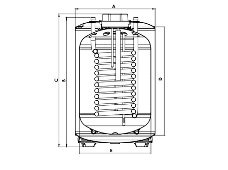 Ariston pakiet ONE MED 24 NET: kocioł gazowy jednofunkcyjny CLAS ONE SYSTEM 24 + zasobnik BCH 120l ze stojakiem + regulator CUBE S NET ZNONEMED_NET
