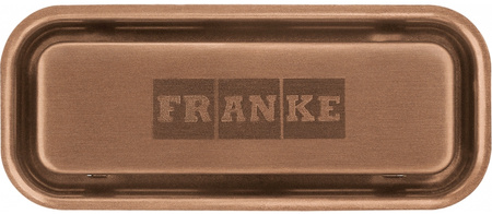 Franke elementy przelewu prostokątnego, miedź 133.0630.057