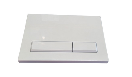 WYPRZEDAŻ: KK-POL przycisk spłukujący M08, biały połysk SPP/380/0/K