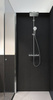 Hansgrohe komplet prysznicowy Crometta E 240 1jet, EcoSmart 9 l/min 27281000